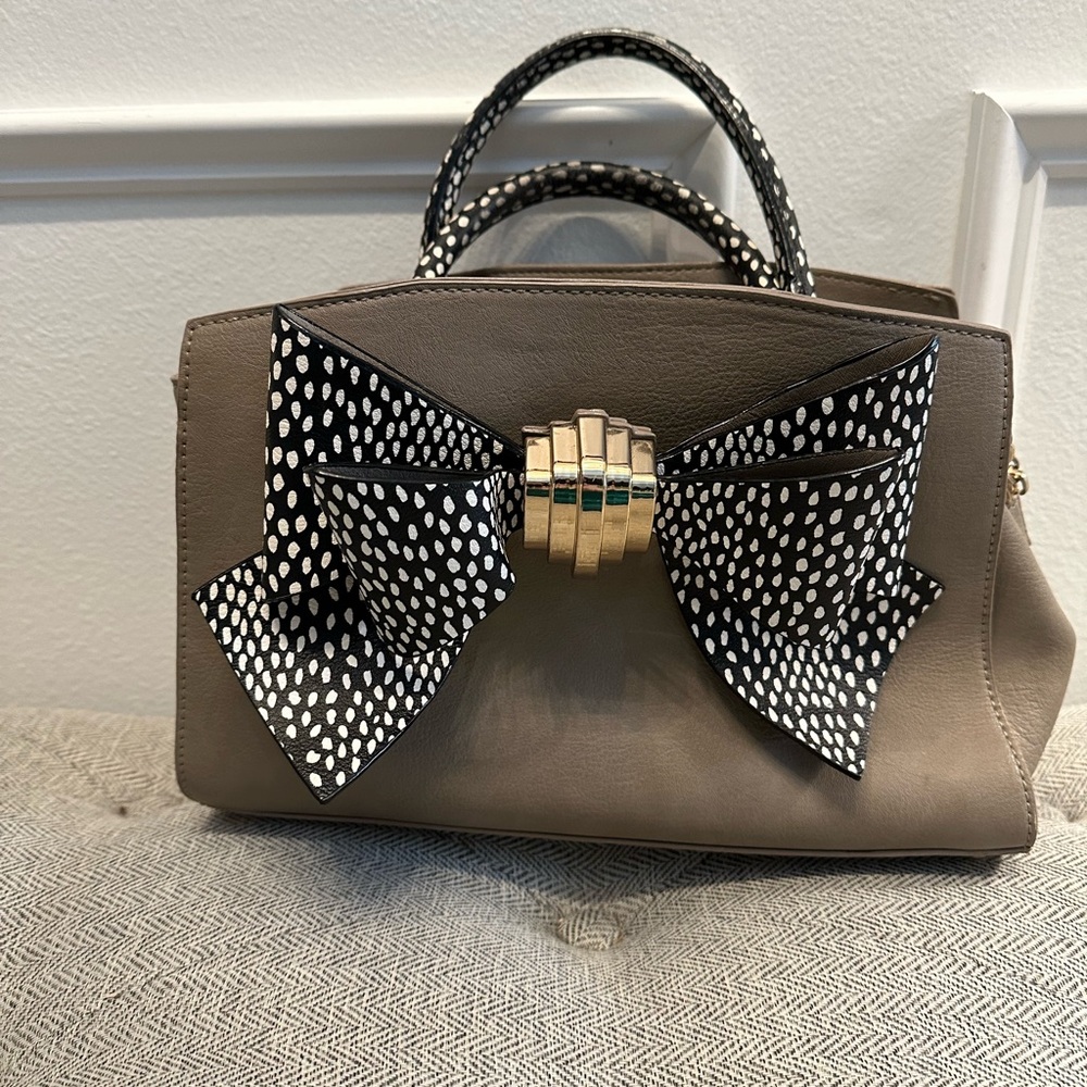 Betsy Johnson Tan Purse